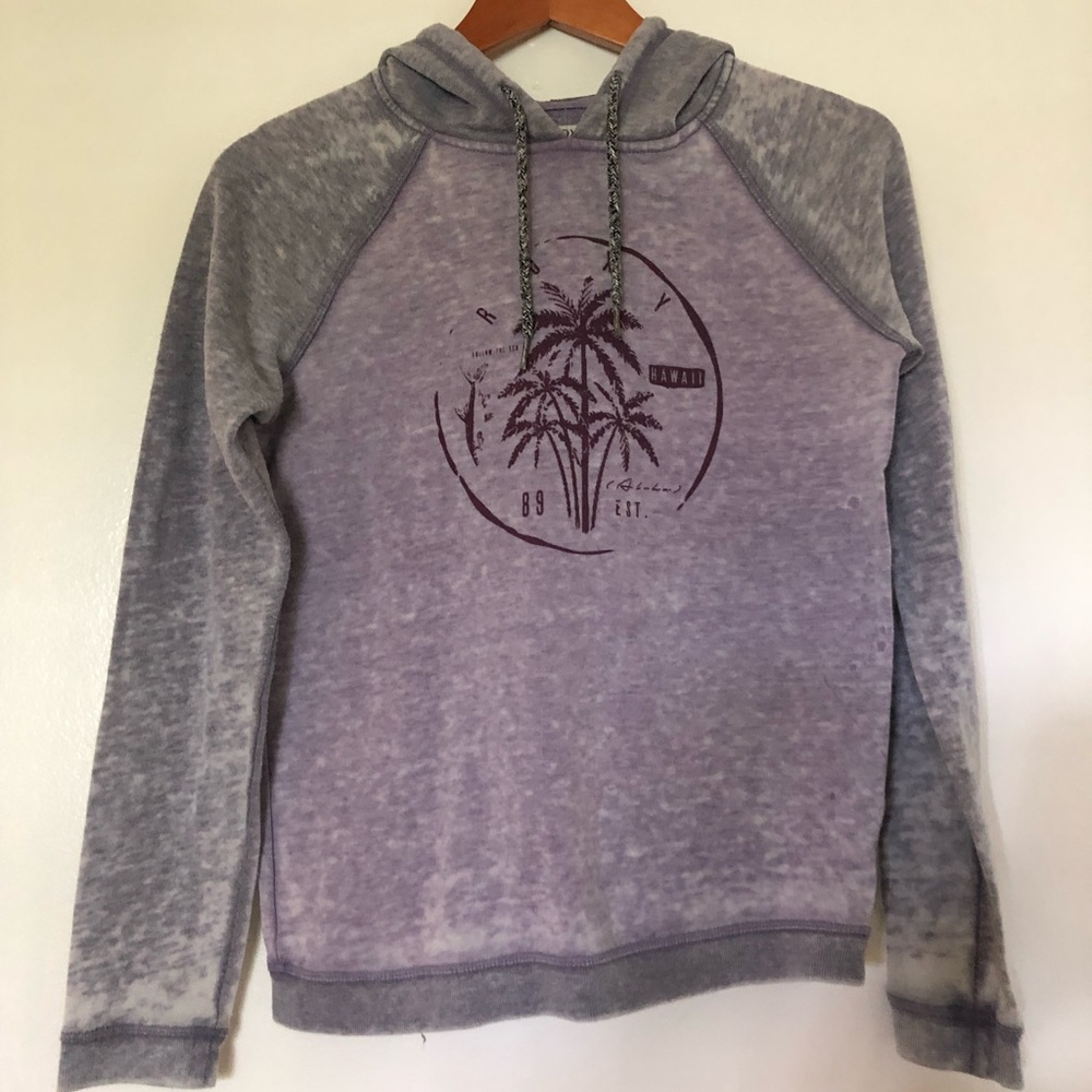 Roxy Worn style beach sweatshirt